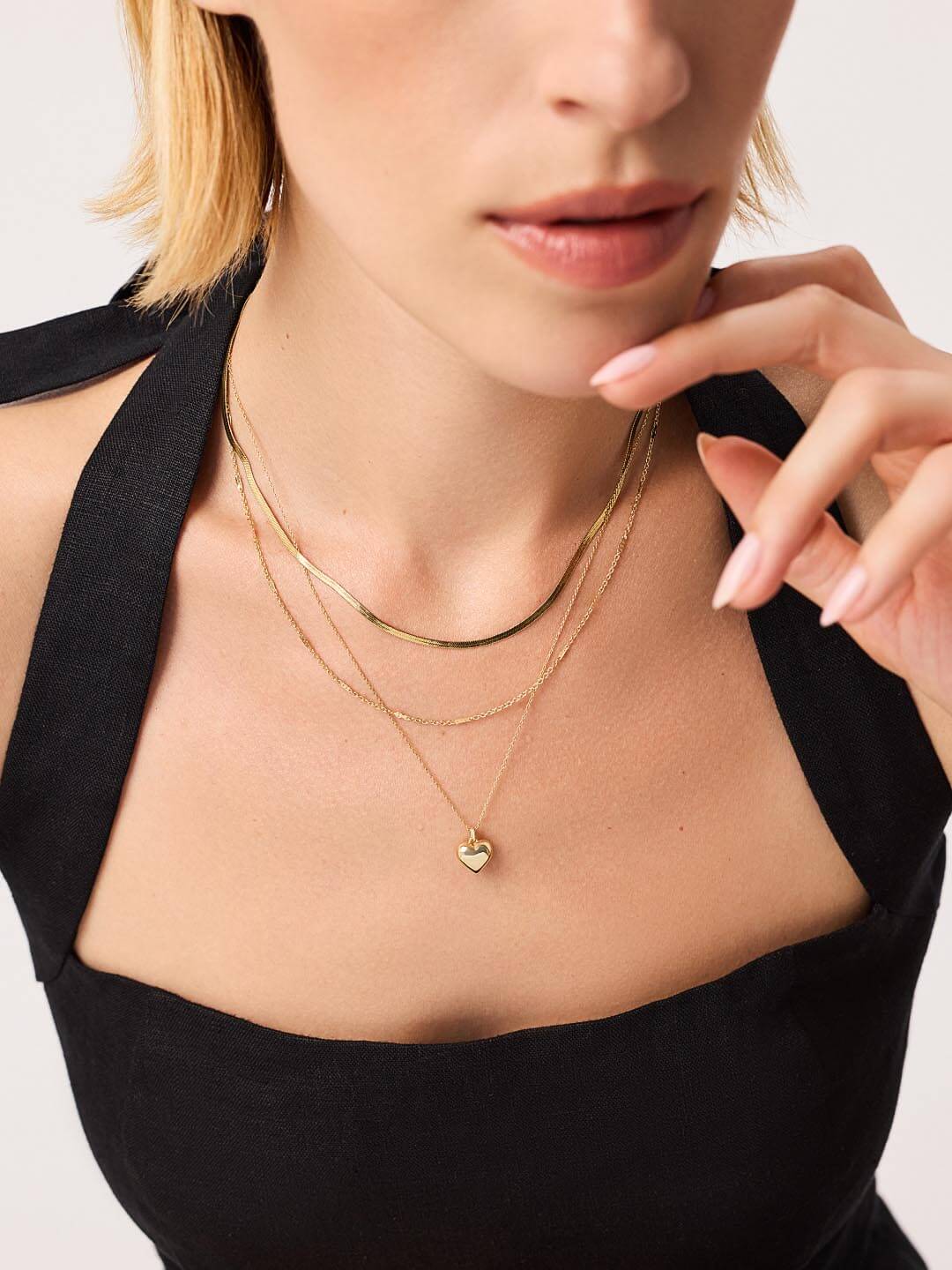 Heart Necklace - Lev Small