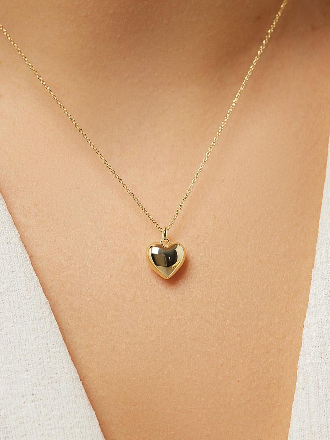 Heart Necklace - Lev Small