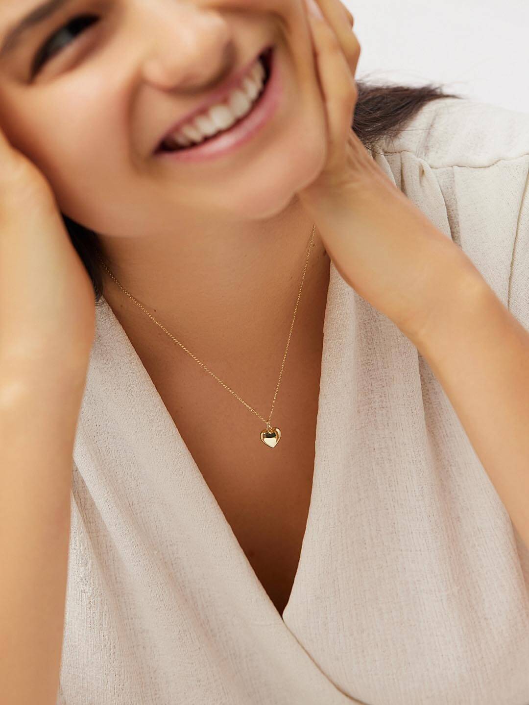Heart Necklace - Lev Small