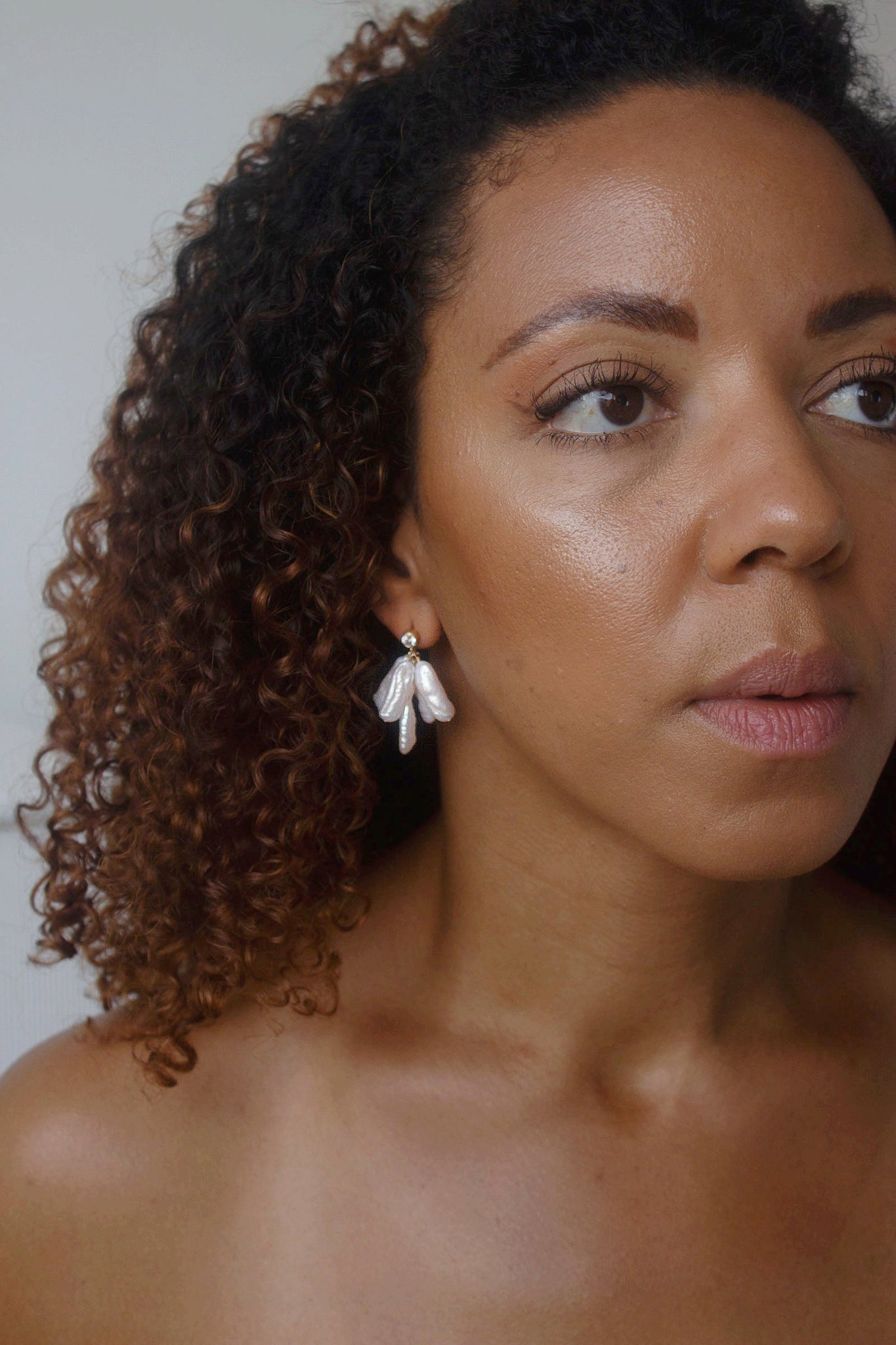La Plume Drop Earrings