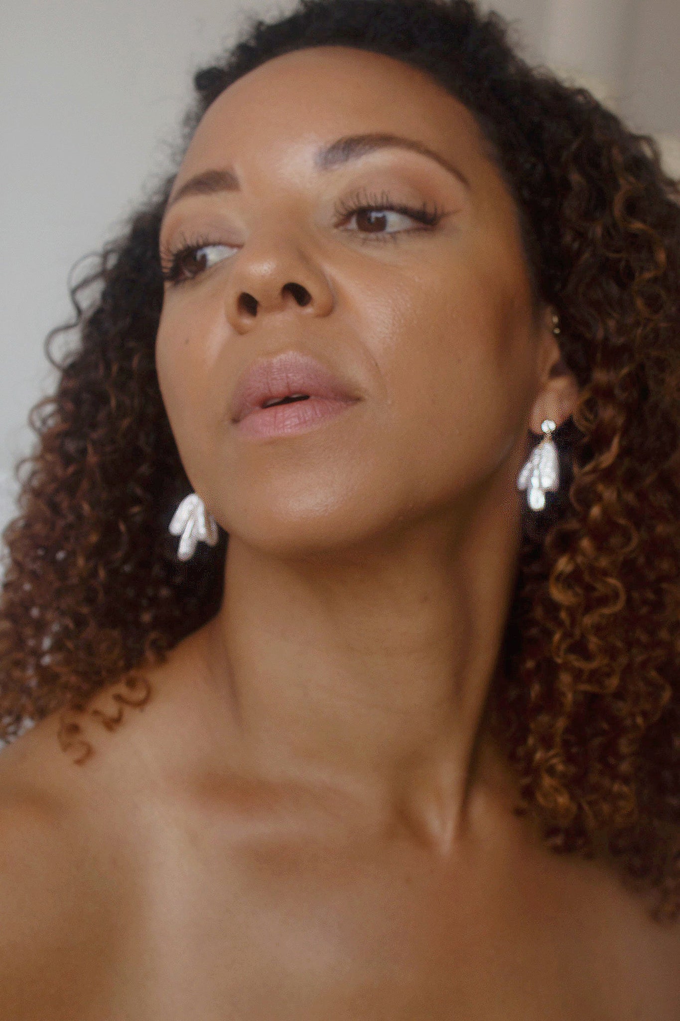 La Plume Drop Earrings