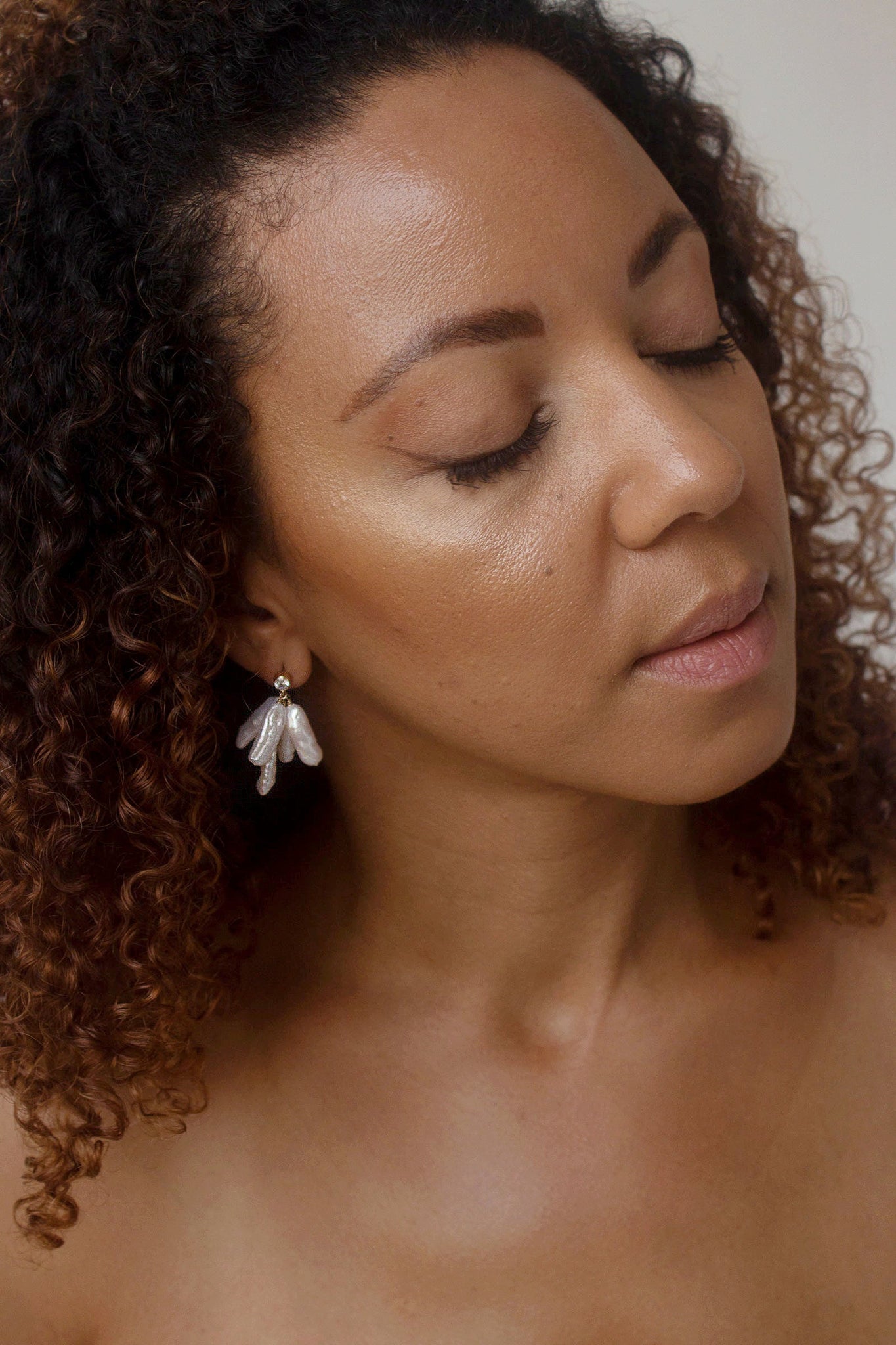 La Plume Drop Earrings