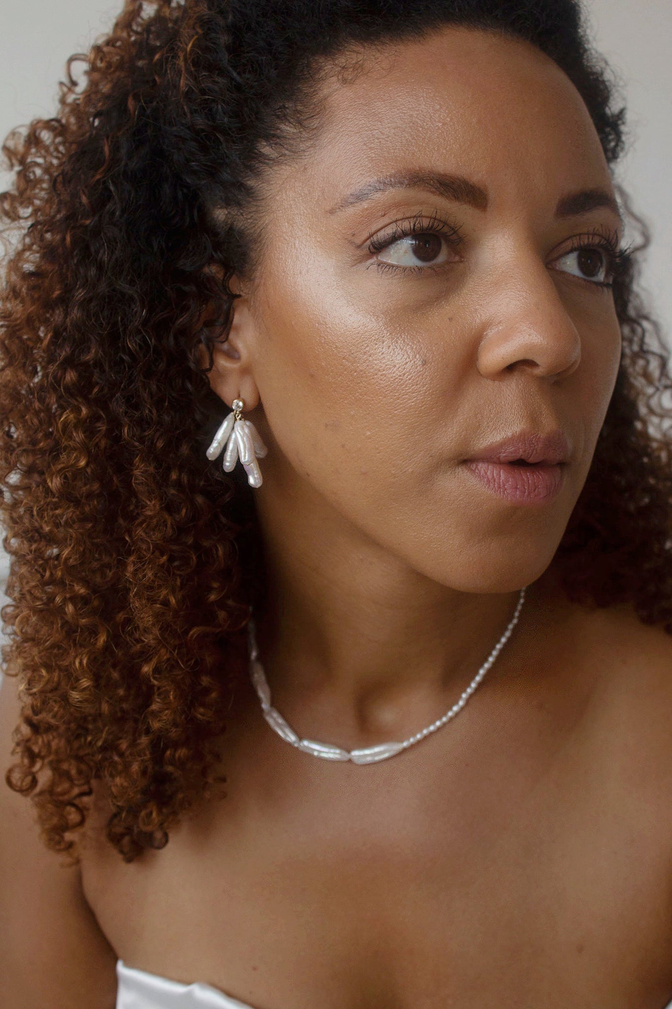 La Plume Drop Earrings