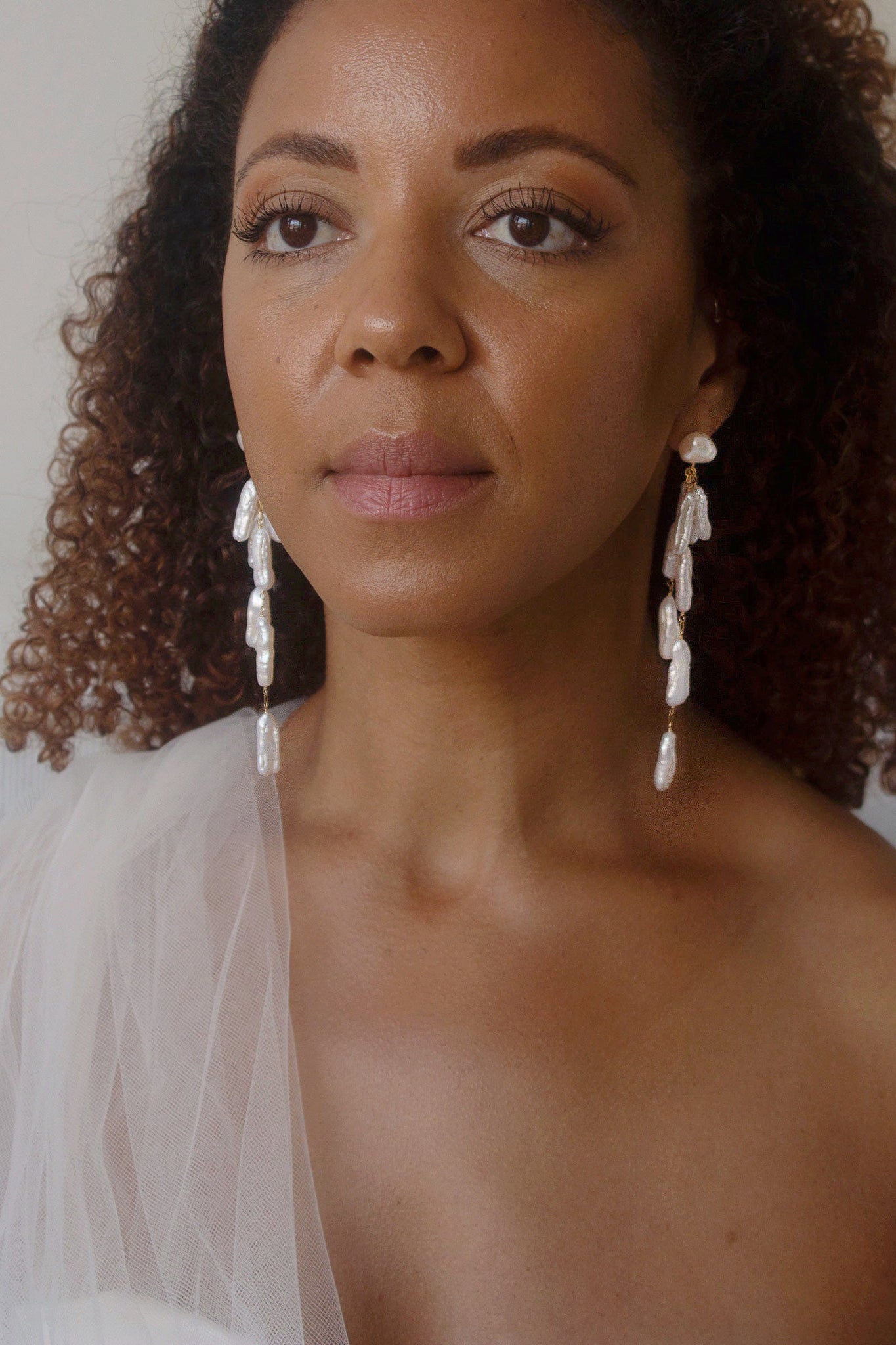 Cascading Plume Earrings