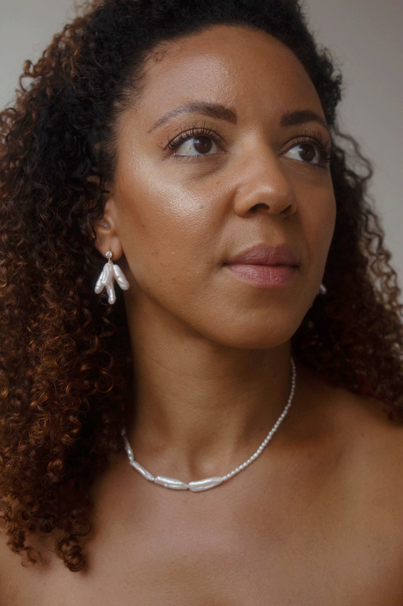 La Plume Drop Earrings