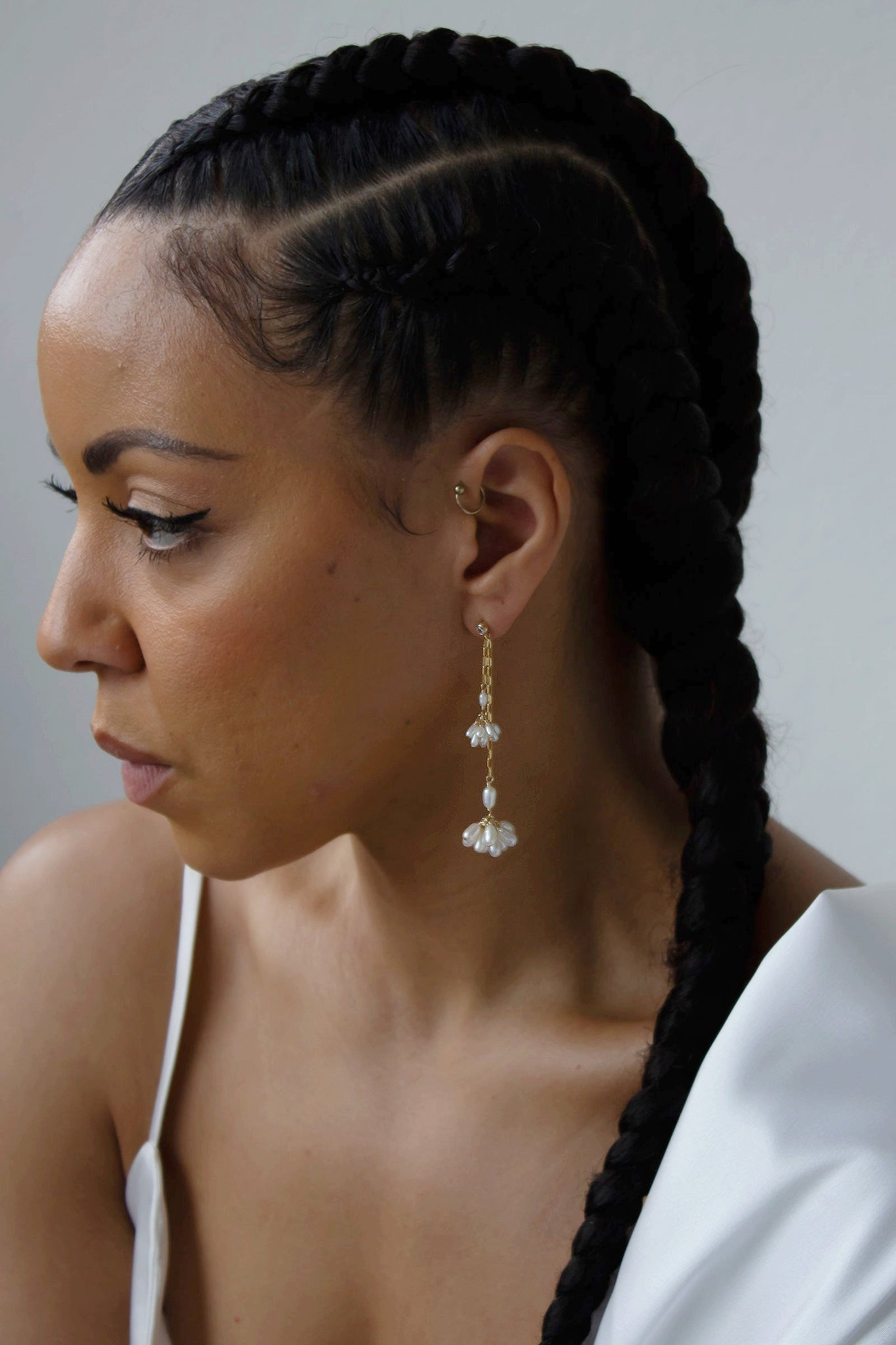 Double Fleurette Earrings