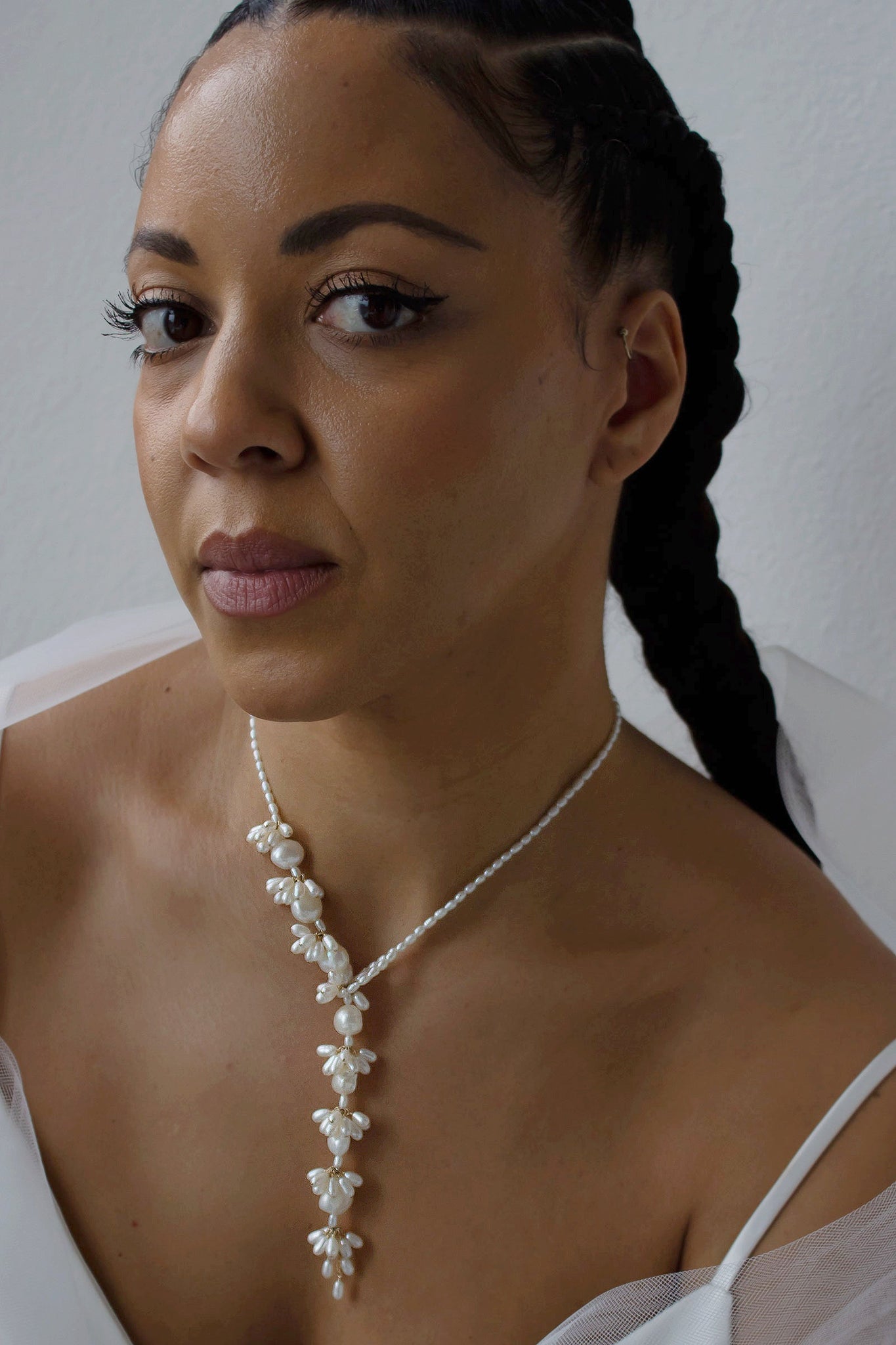 Le Fleur Lariat Necklace