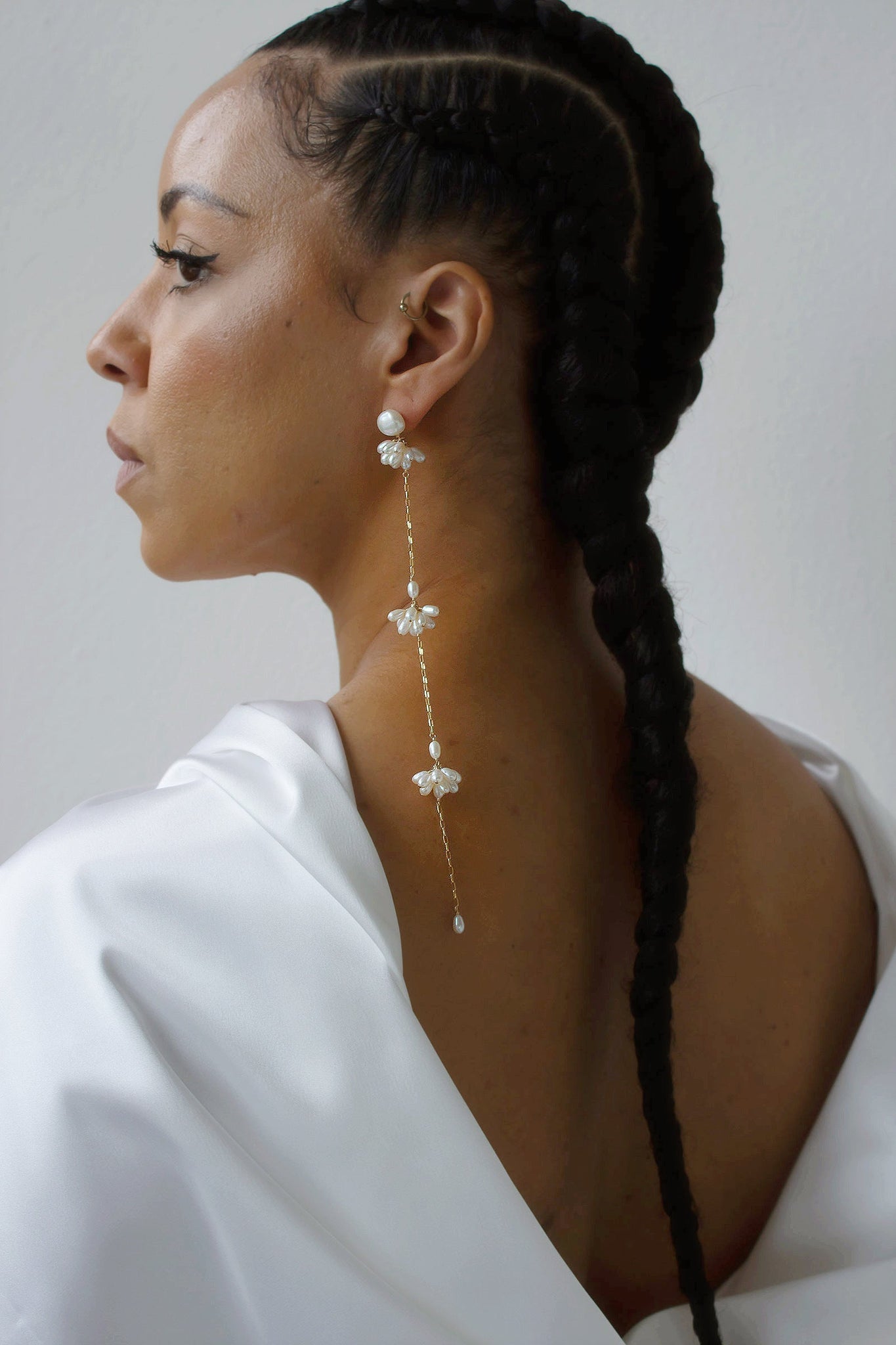 Fleurette Shoulder Duster Earrings