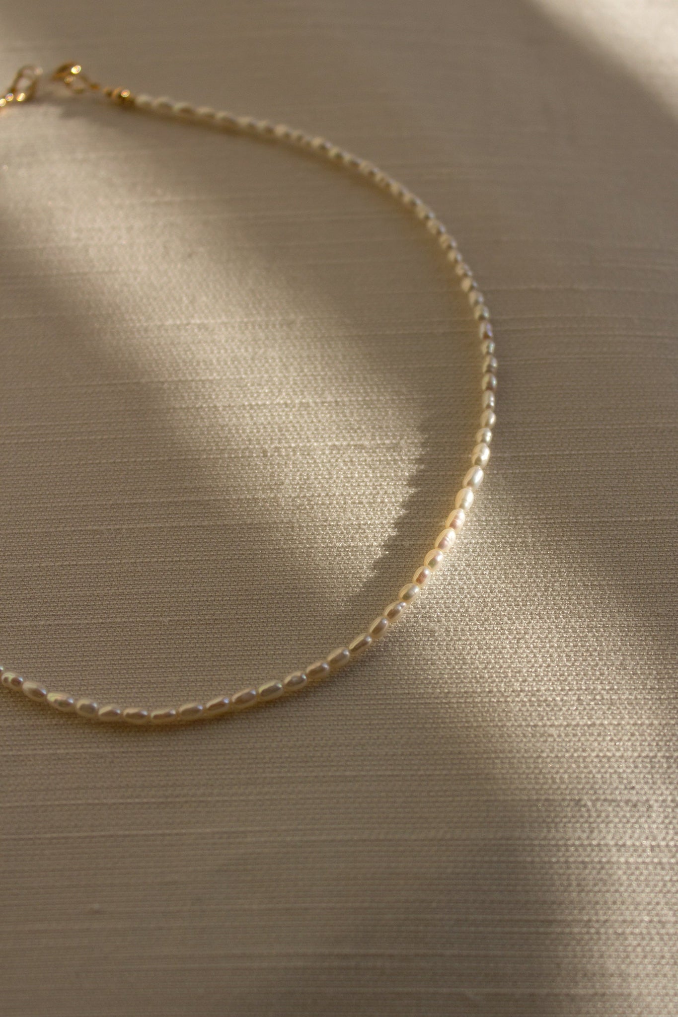 Baby Pearl Collar Necklace
