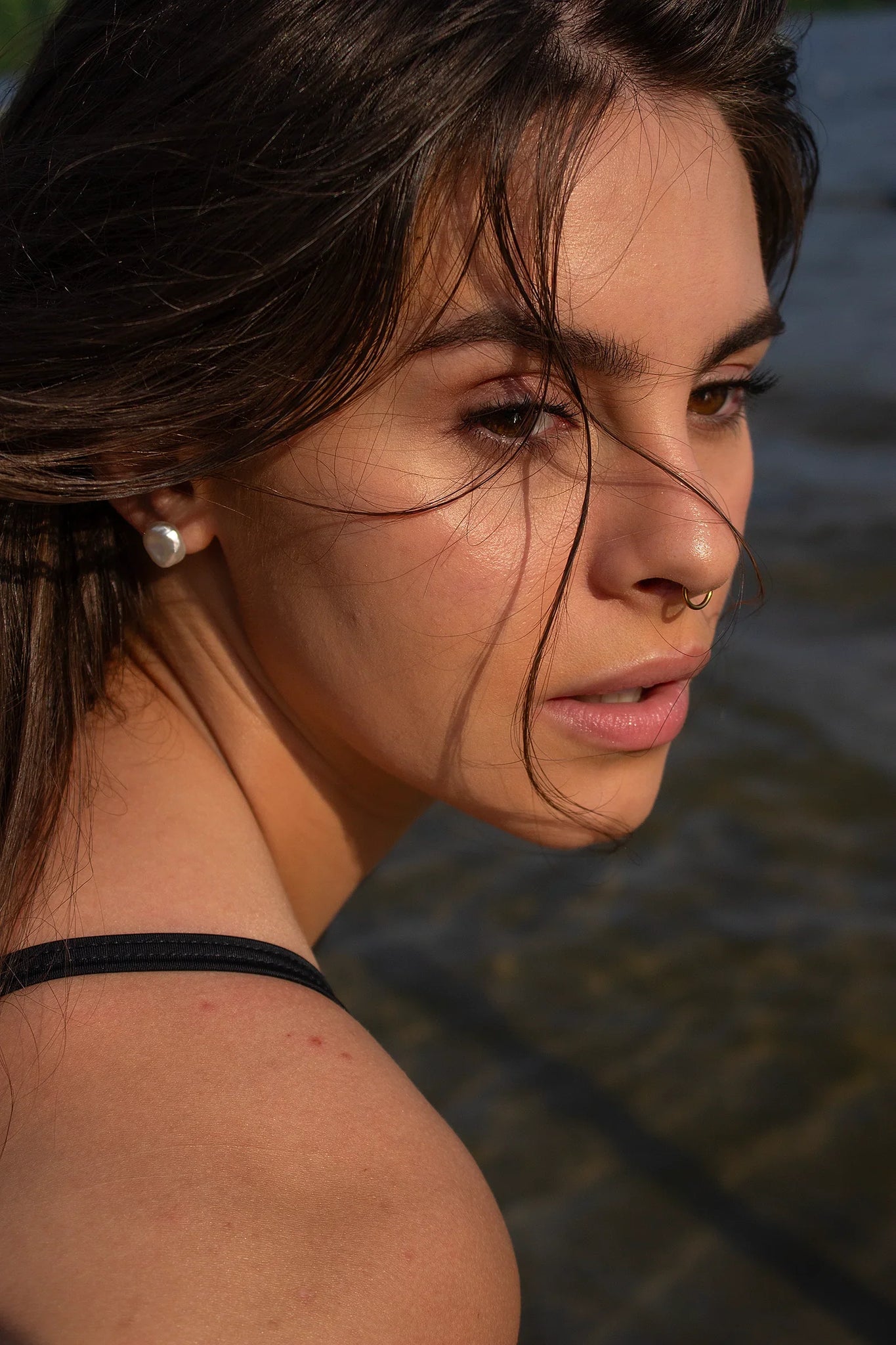 Grande Aurora Stud Earrings