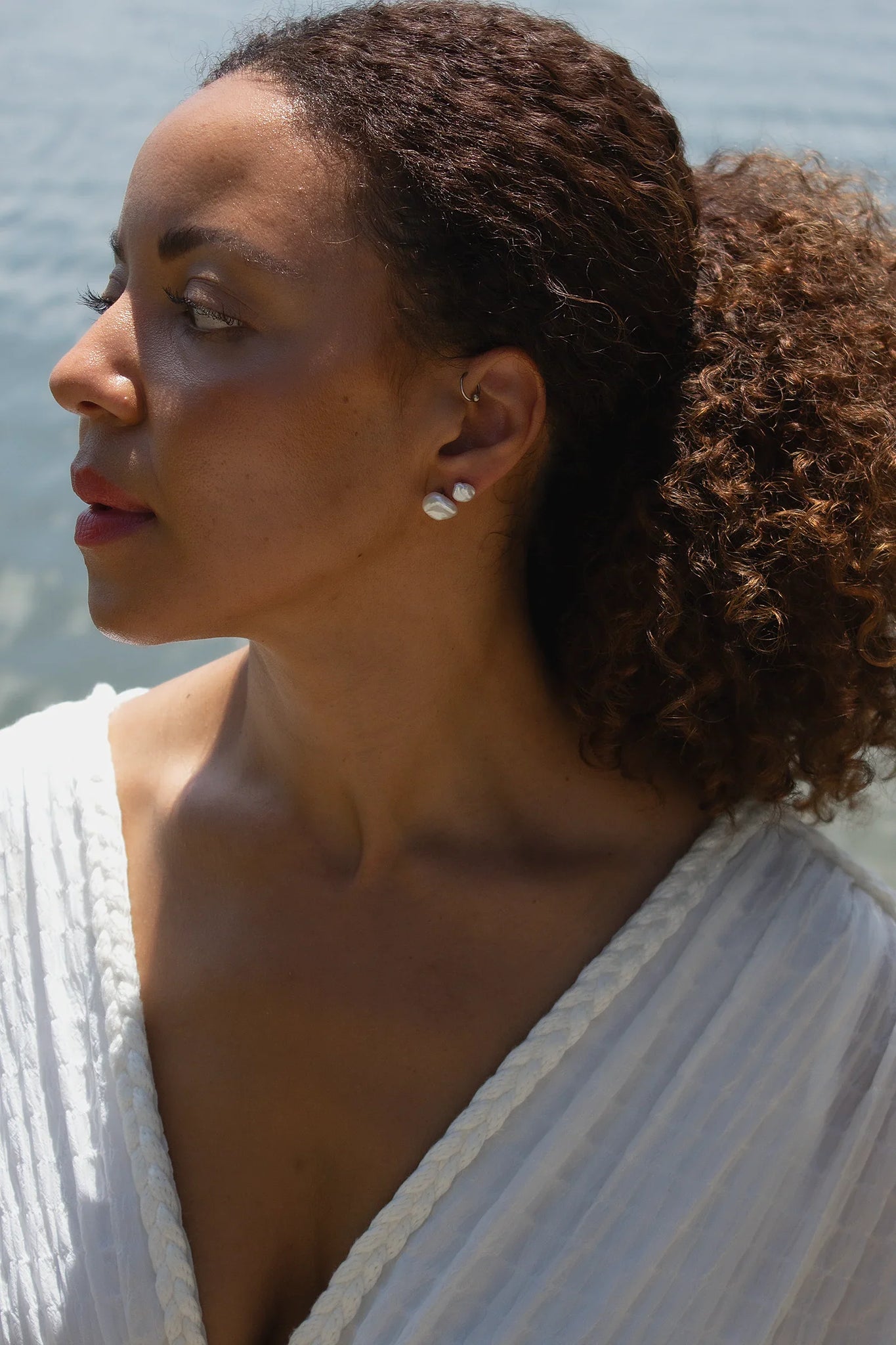 Grande Aurora Stud Earrings