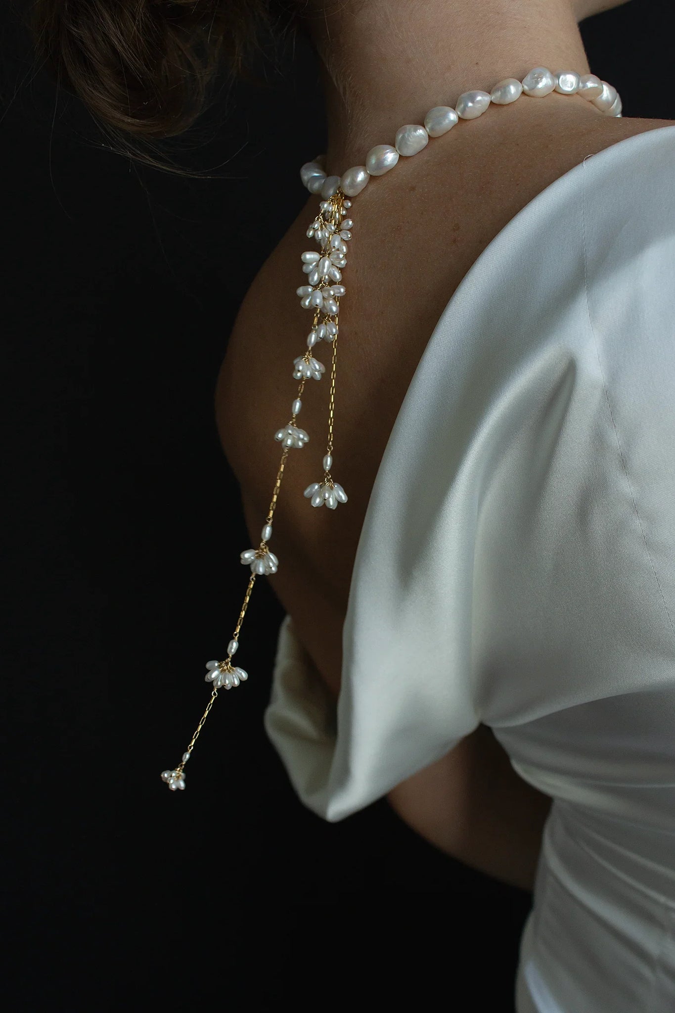 Cascading Back Drop Necklace