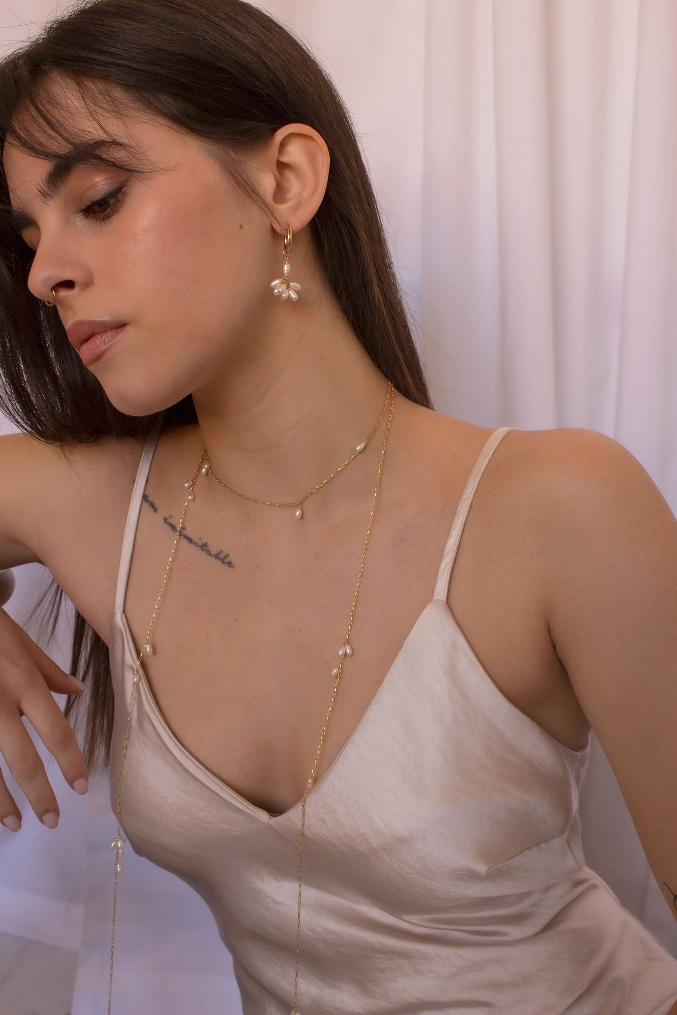 Fleurette Mini Hoop Earrings