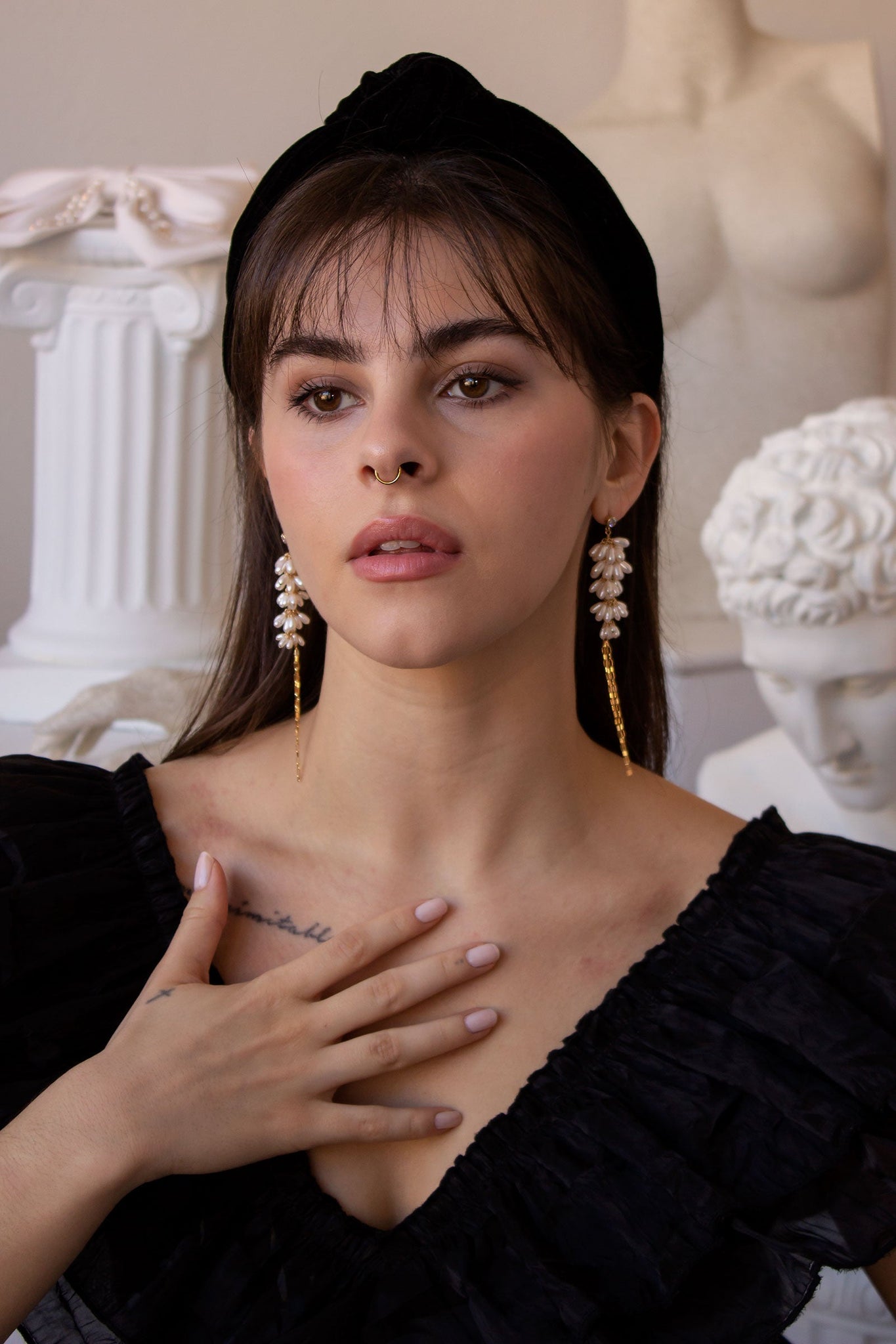 Fleurette Tassel Earrings