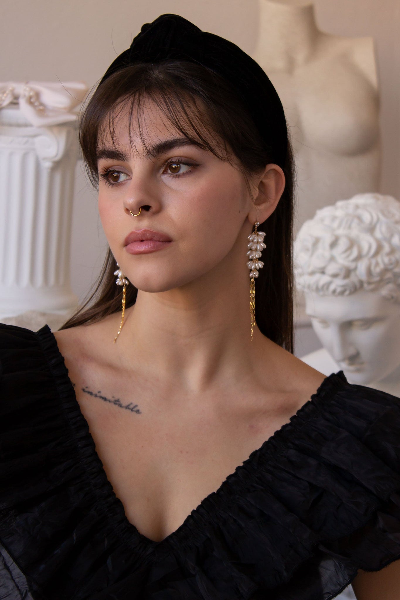 Fleurette Tassel Earrings
