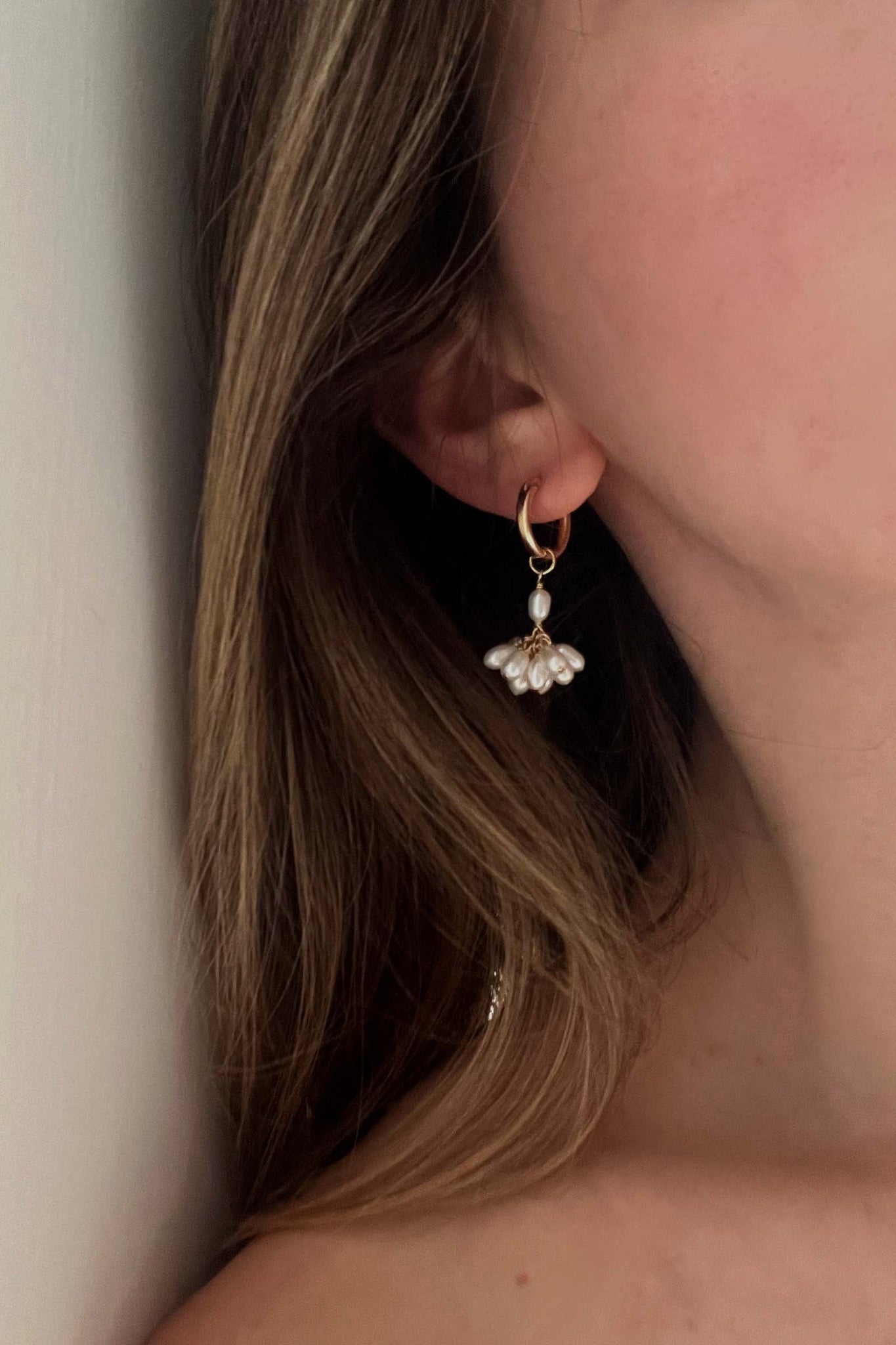 Fleurette Mini Hoop Earrings