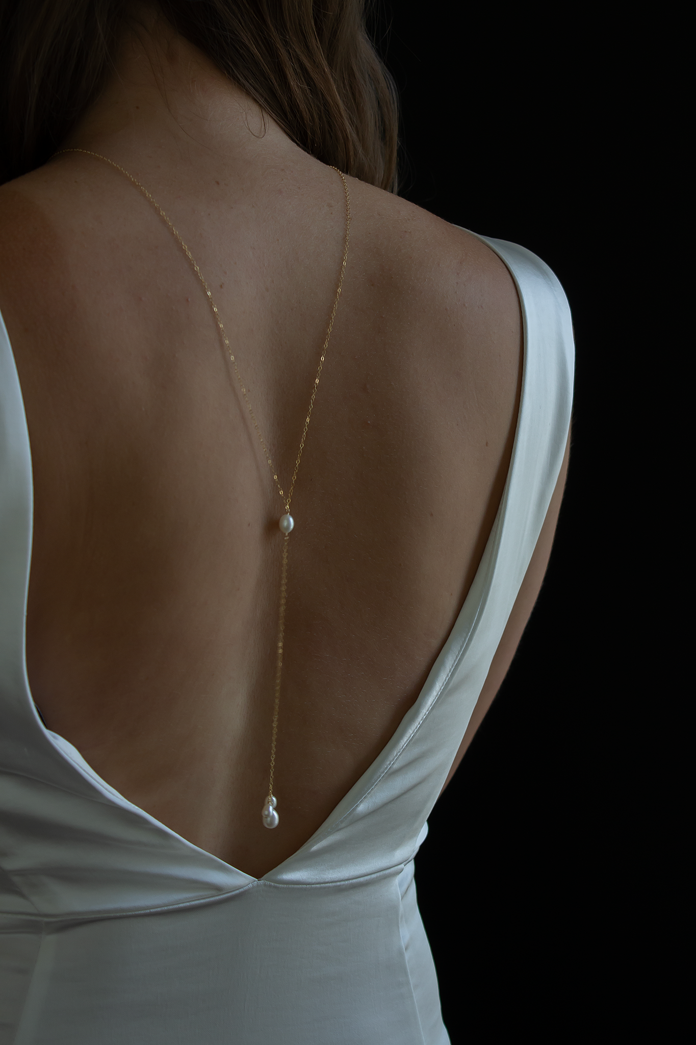 Petals Back Drop Necklace