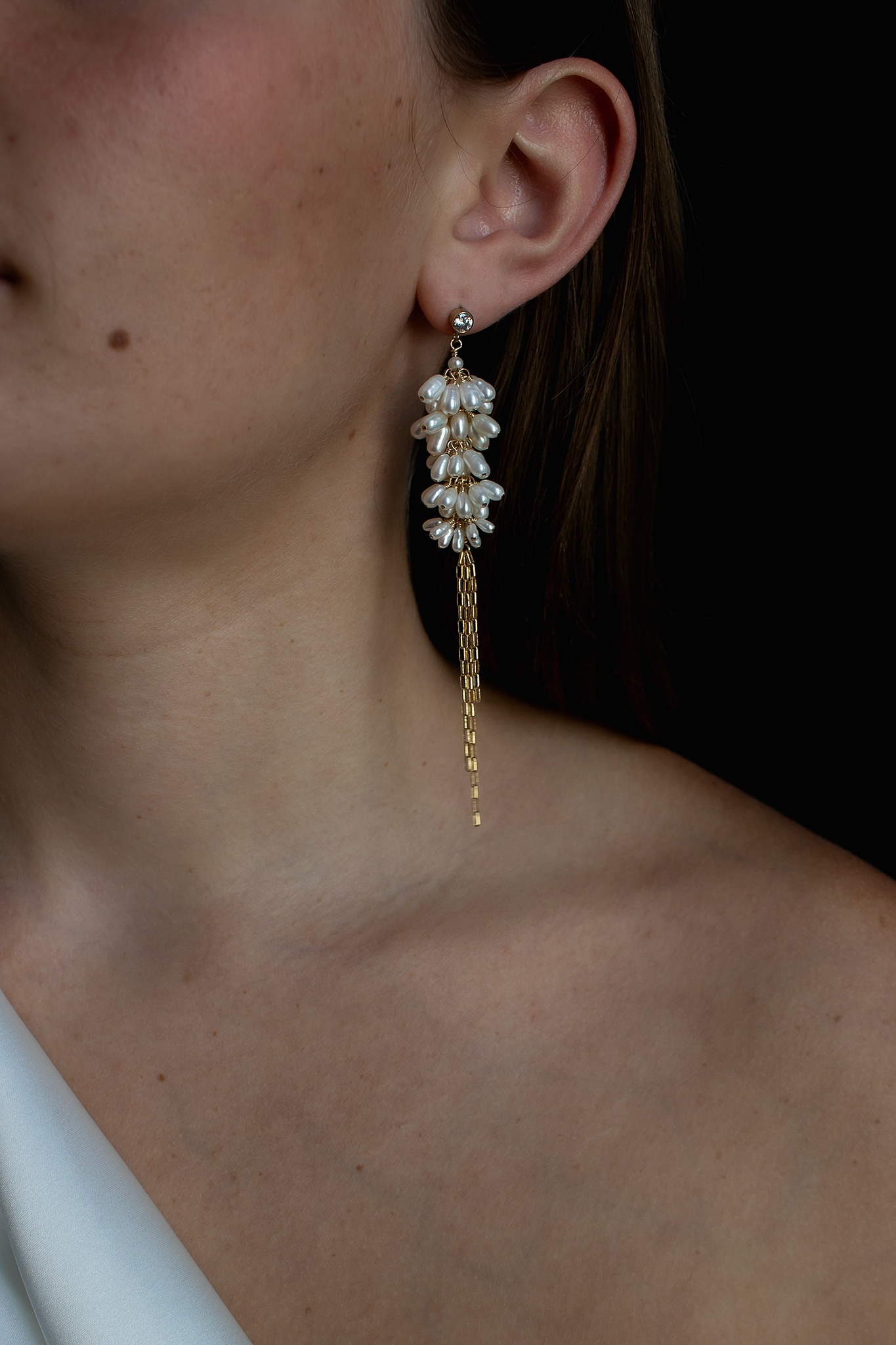 Fleurette Tassel Earrings