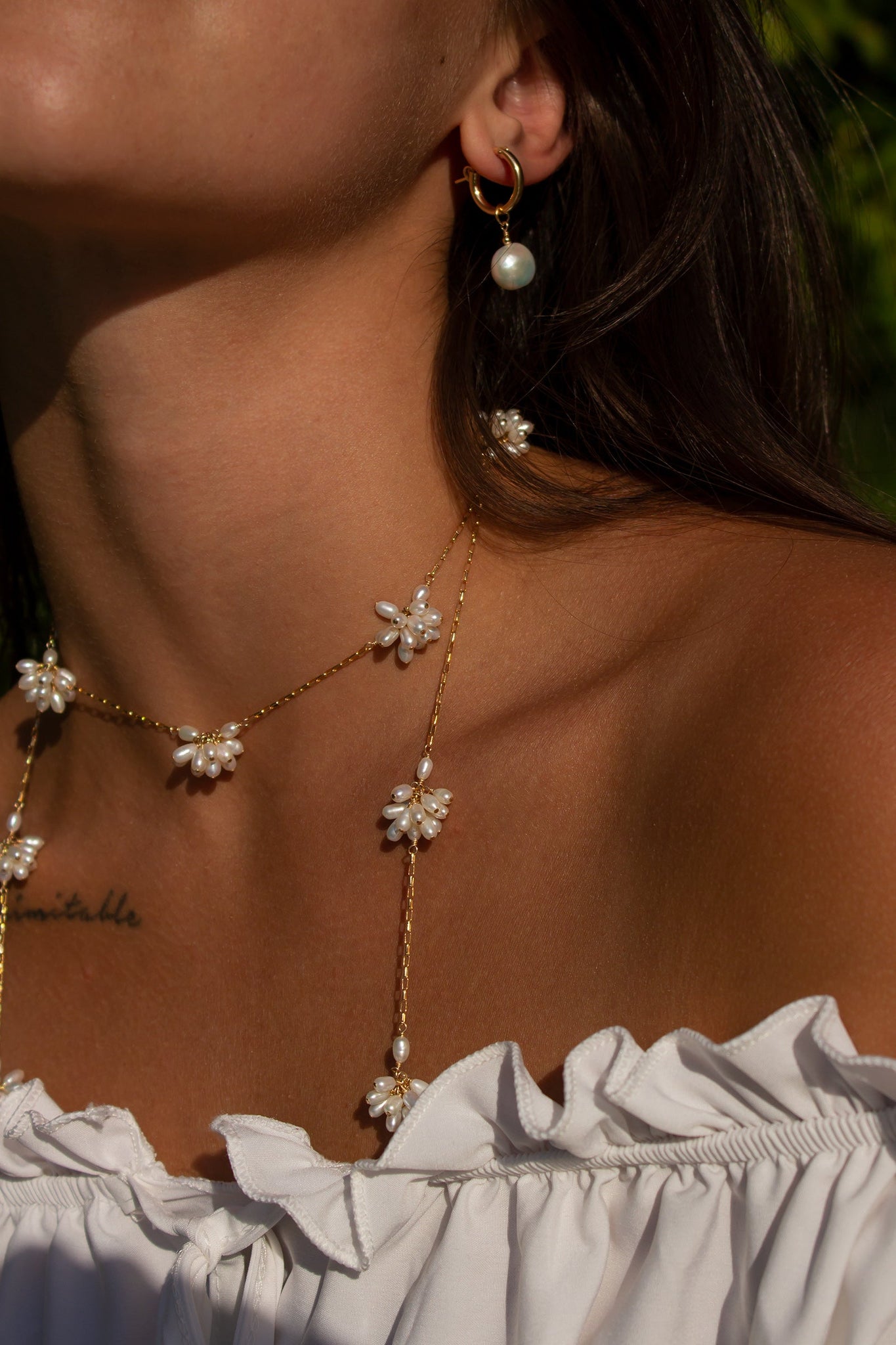 Fleurette Wrap Necklace