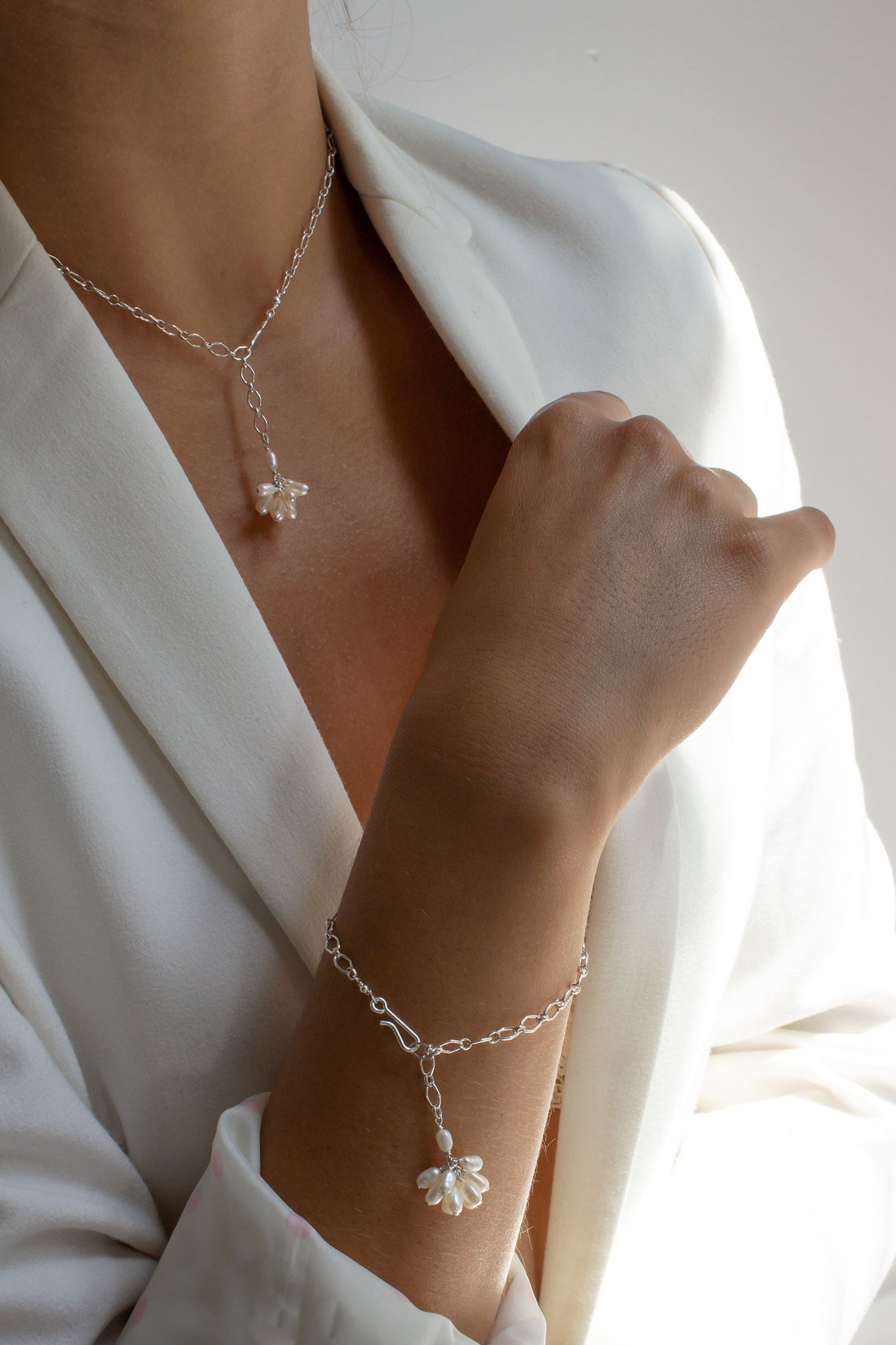 Fleurette Droplet Necklace