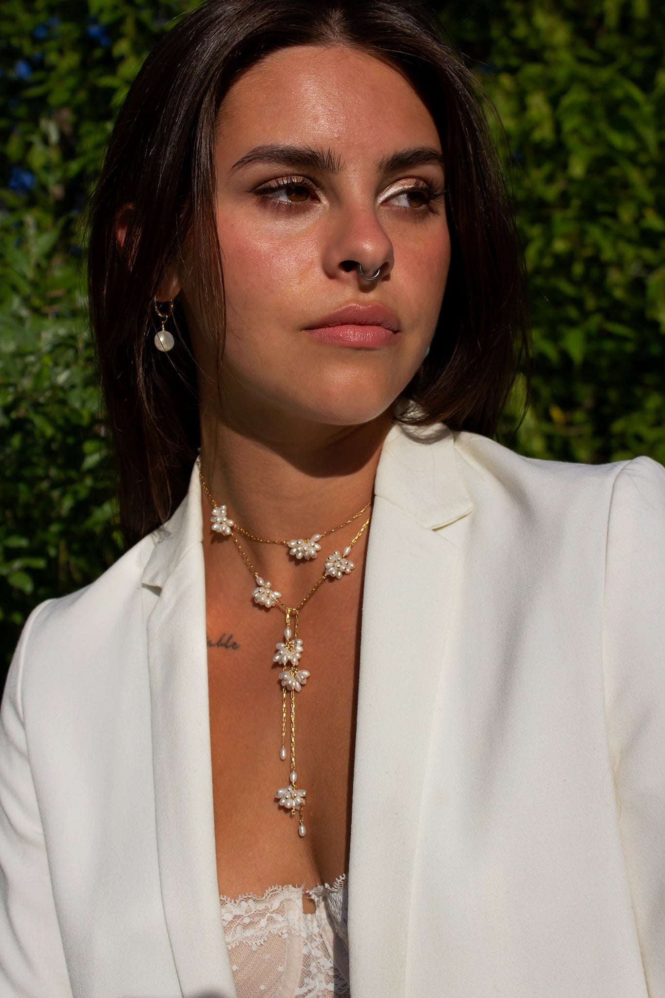 Fleurette Wrap Necklace