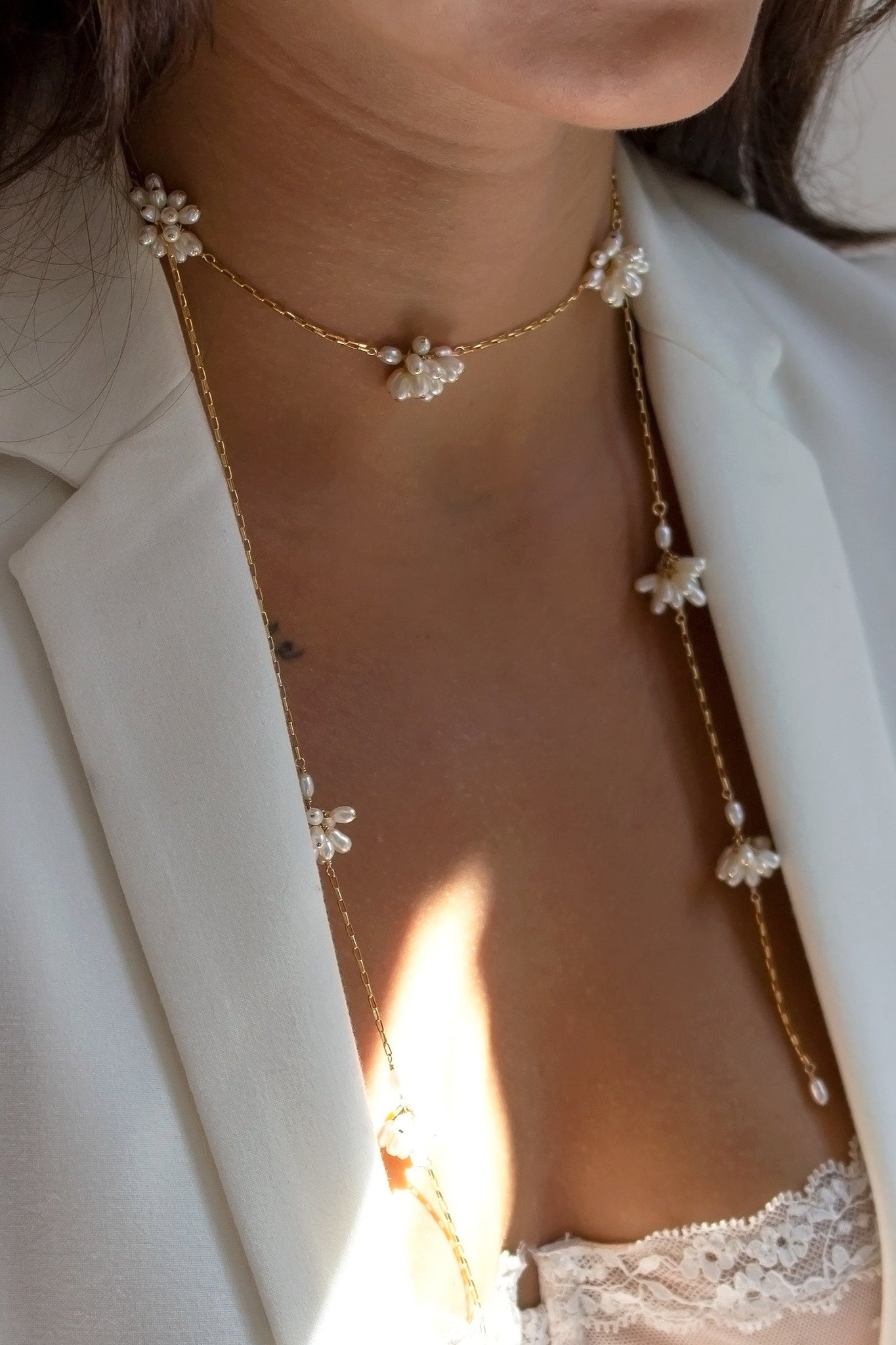 Fleurette Wrap Necklace