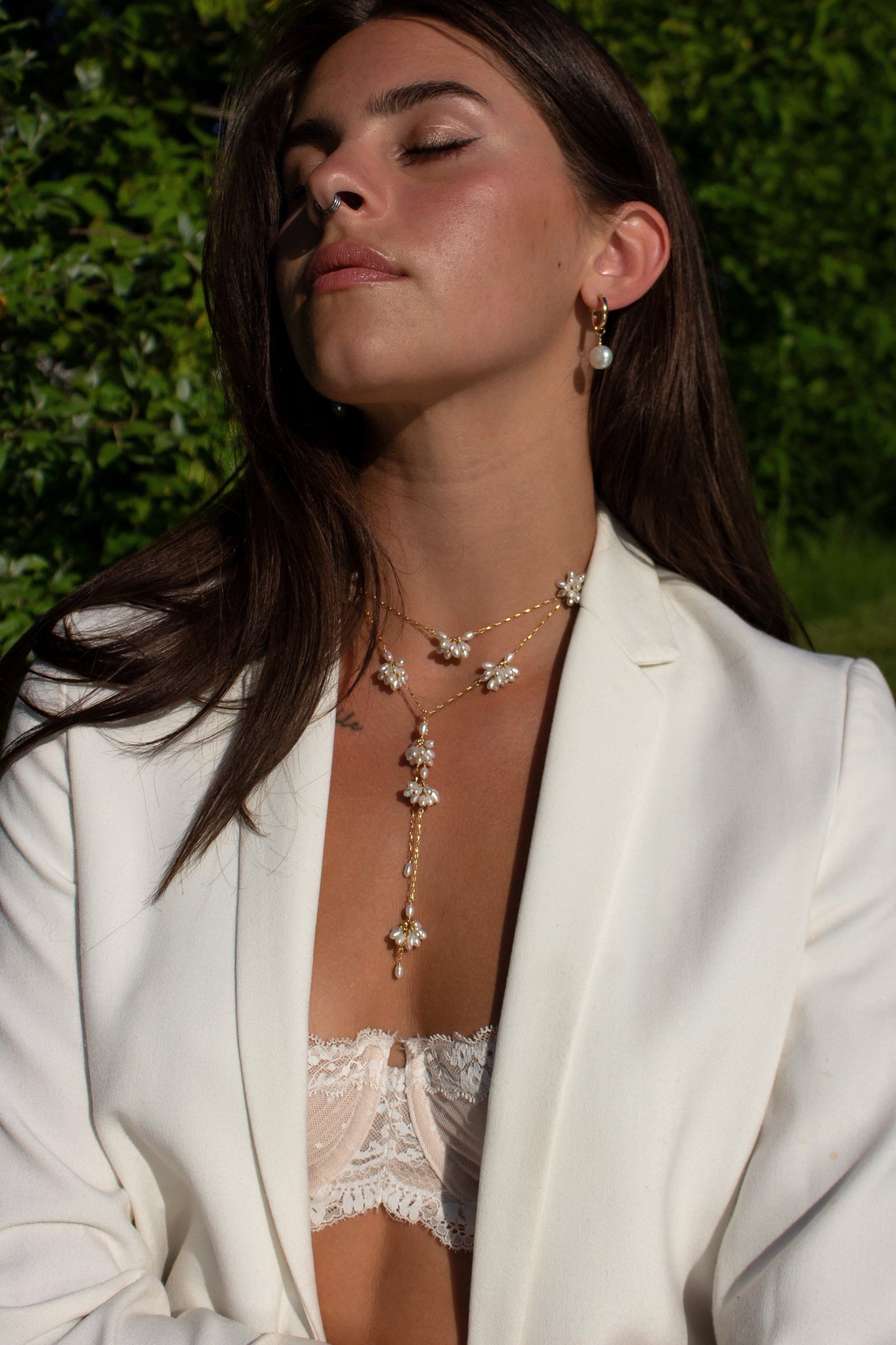 Fleurette Wrap Necklace