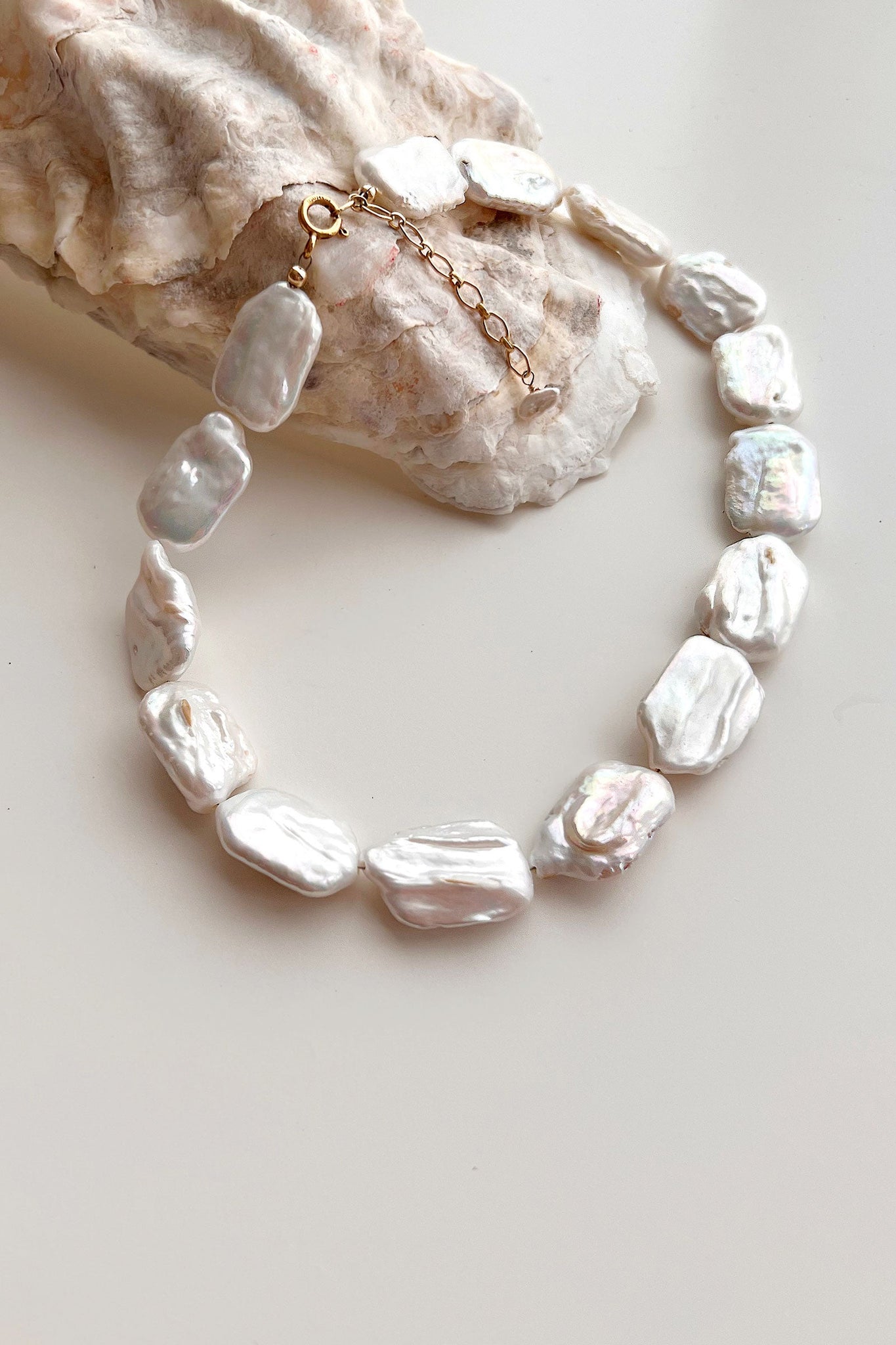 Keshi Collar Necklace