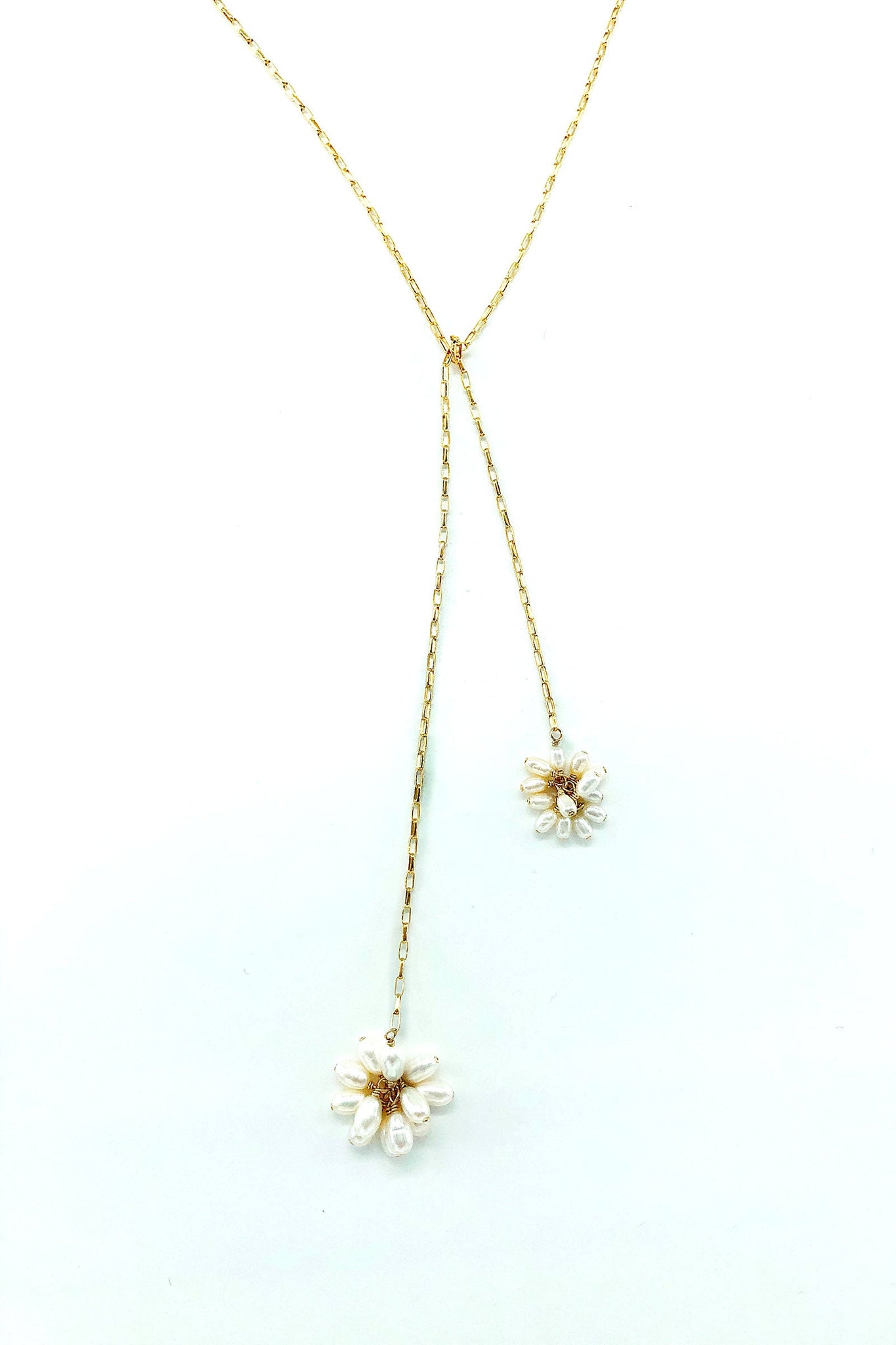 Fleurette Tie Necklace