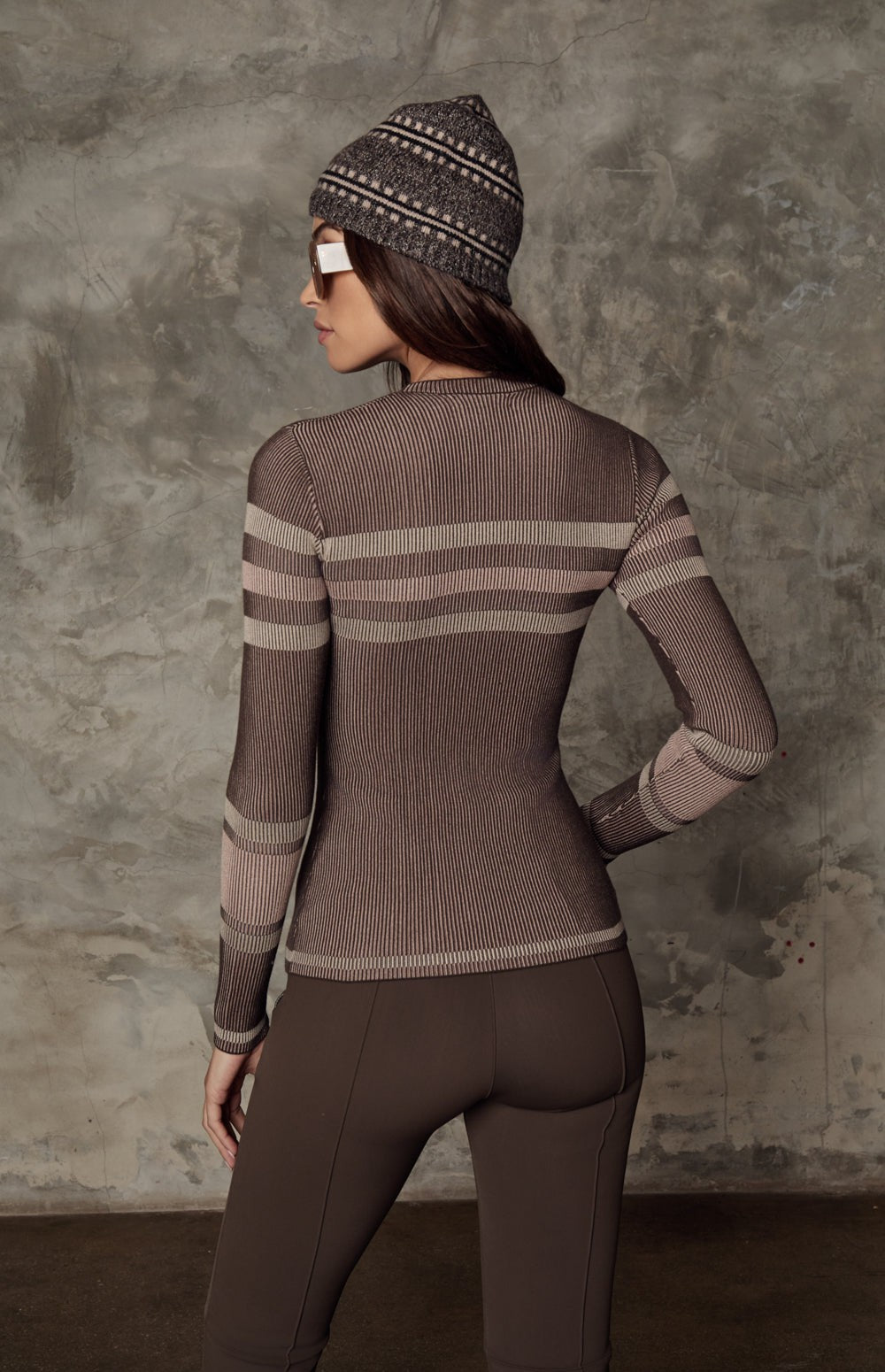 Nova Ski Sweater | Coffee