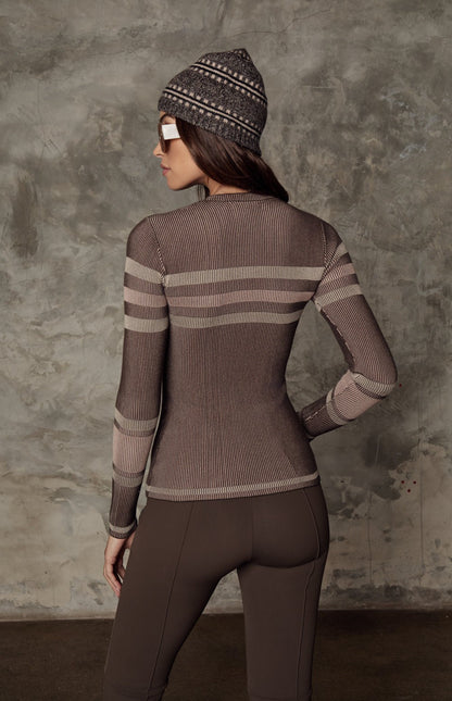 Nova Ski Sweater | Coffee