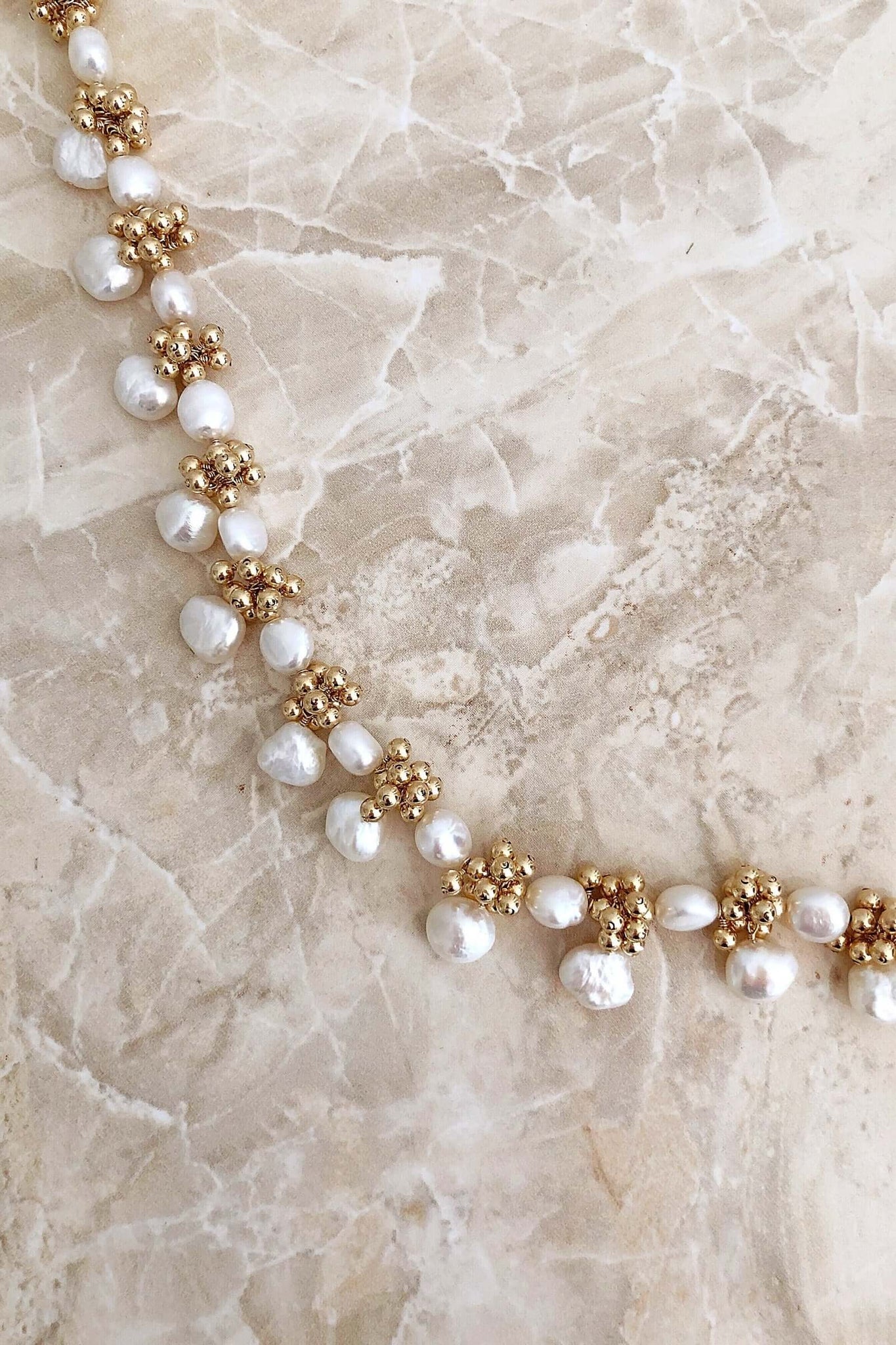 Baroque Eyelet Necklace
