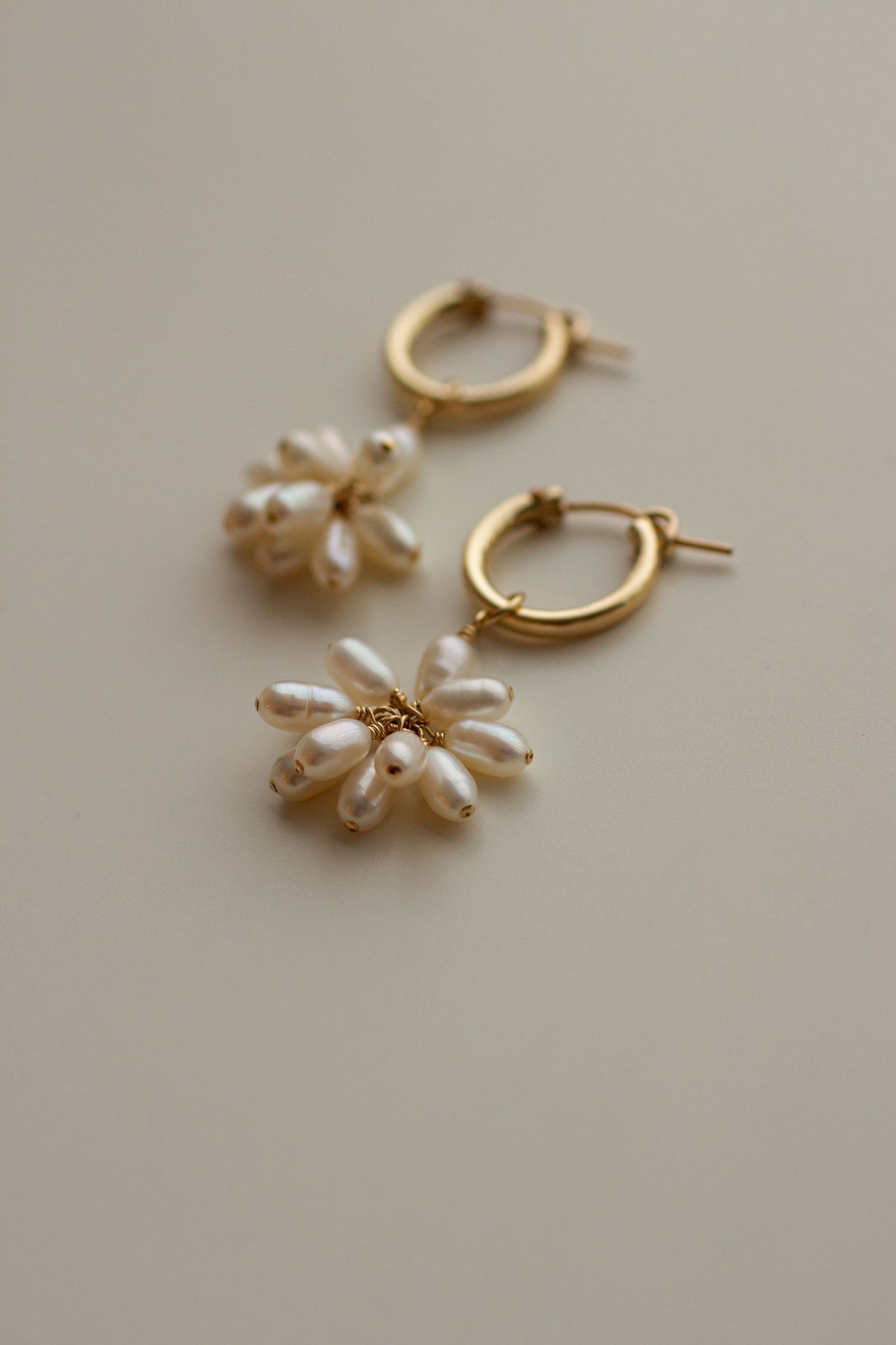 Fleurette Mini Hoop Earrings