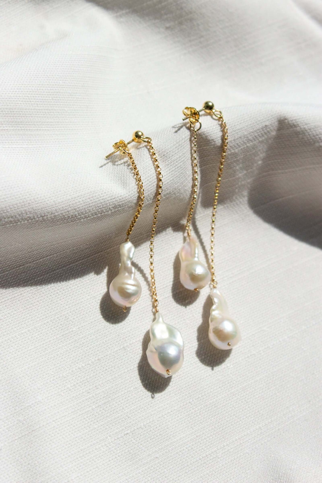 Waterfall Pearl 360 Earrings