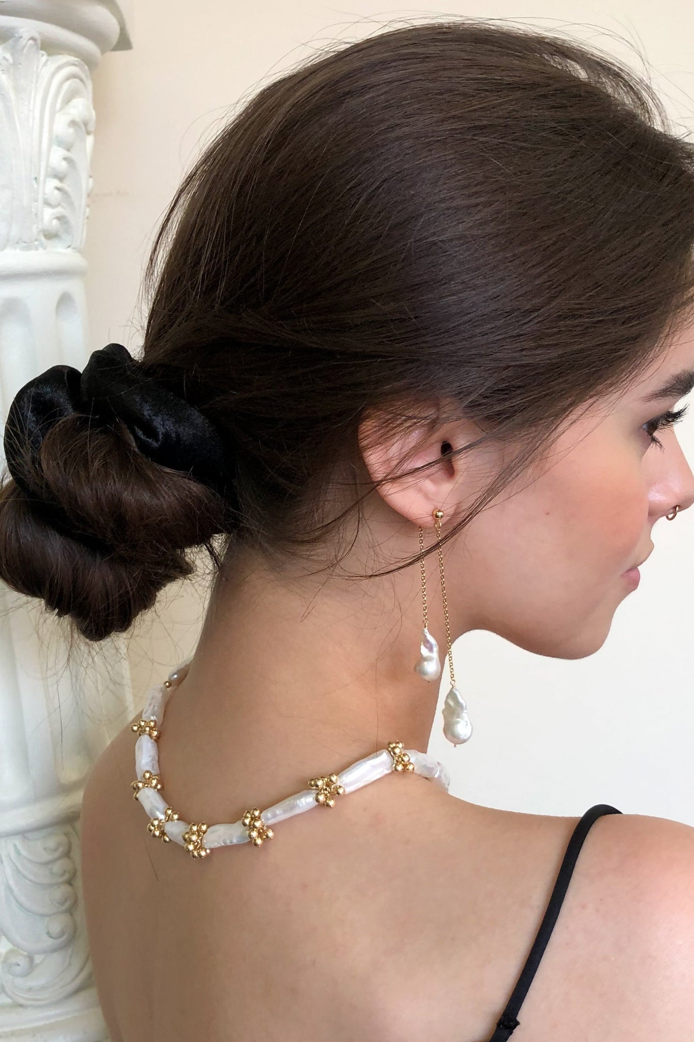 Waterfall Pearl 360 Earrings